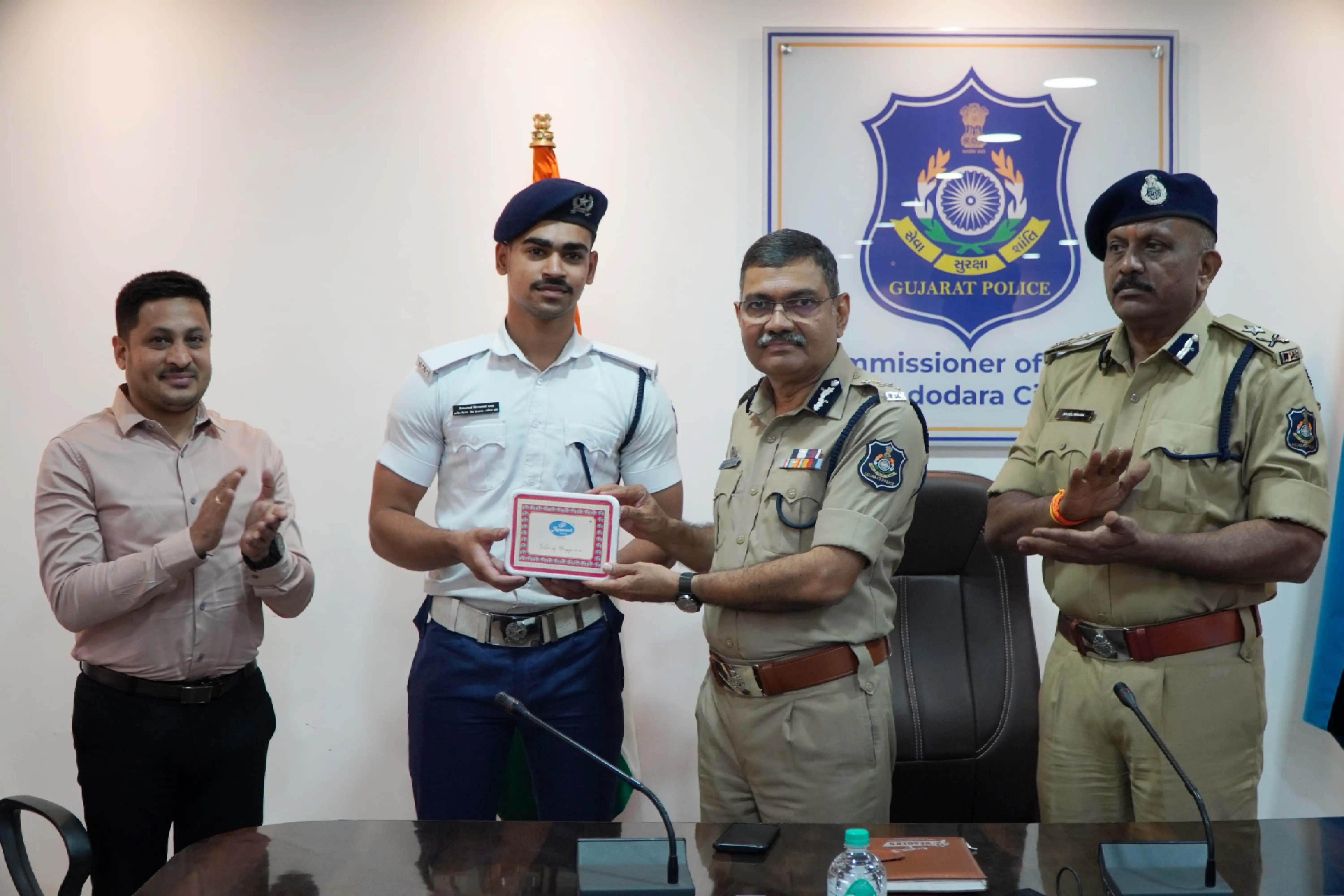 Diwali Sweets Distribution by CP